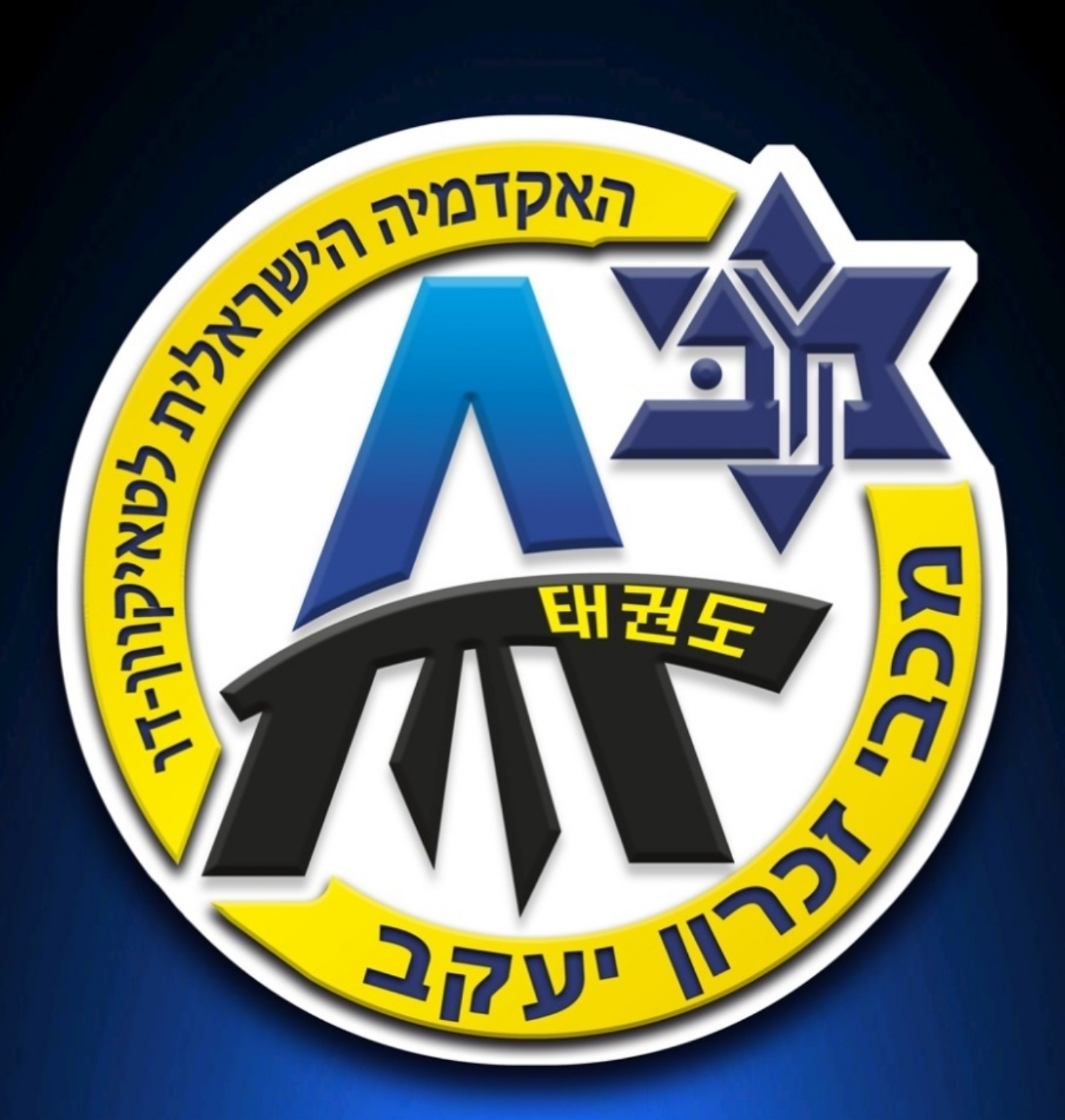 לוגו מכבי זכרון יעקב טאיקוון-דו